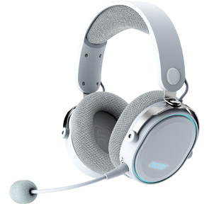 Наушники с микрофоном Acer OHR303 белый мониторные BT / Radio оголовье  (ZL.HDSEE.00A)