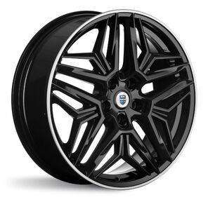 Легковой диск КиК 7, 0 / 19 5*108 Алмаз черный