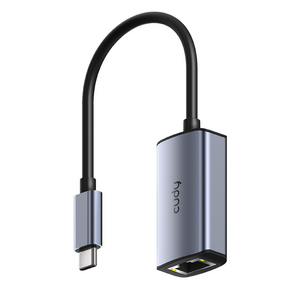 Адаптер /  Aluminum Portable USB-C to Gigabit Ethernet Adapter,  Compatible with Laptop,  MacBook,  Surface,  PC with Windows,  XP,  Mac / Linux and more