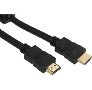 Ферритовые кольца. Кабель HDMI-HDMI ver1.4 19M / 19M 5м,  позолоченные контакты Blister box