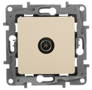 ETIKA Розетка TV Звезда сл. кость