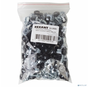 Комплект крепежа винт+шайба+гайка M6x16