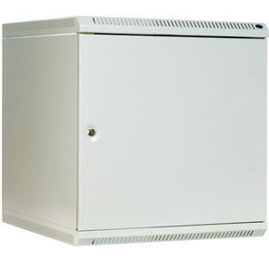 Шкаф телекоммуникационный настенный 6Un  (600x650) дверь металл ШРН-6.650.1