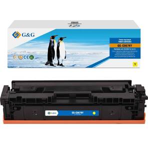 Картридж лазерный G&G GG-C067HY CRG067HYEL желтый  (2350стр.) для Canon LBP631Cw / LBP633Cdw / LBP632Cdw / i-SENSYS MF651Cw / MF655Cdw / MF657Cdw / MF655Cw / MF657Cw / MF653Cdw / MF654Cdw / MF656Cdw