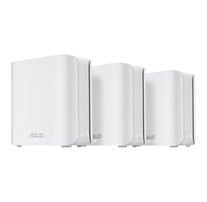 роутер ASUS BD4 (W-3-PK) /  / 3 access point  / 802.11b / g / n / ac / ax / be,  688 + 2882Mbps,  2, 4 + 5 gGz,  white