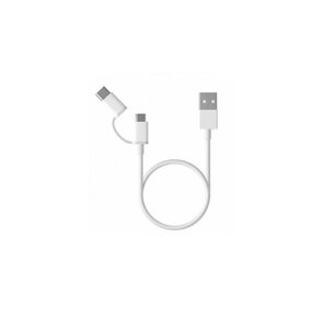 Кабель Xiaomi Провод-переходник Mi 2-in-1 USB Cable Micro USB to Type C 30cm