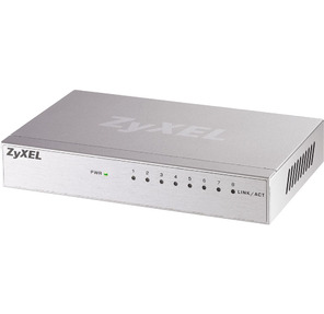 ZyXEL Восьмипортовый коммутатор Gigabit Ethernet*GS-108BV3-EU0101F