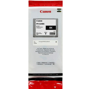 Картридж струйный Canon PFI-320 BK 2890C001 черный для Canon ТМ-серия