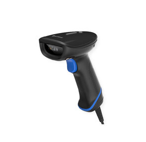 Сканер штрих-кодов /  HR2000 2D CMOS Wireless Bluetooth Handheld Reader with Stand / Docking Station and integrated USB-A cable