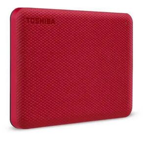 Накопитель на жестком магнитном диске Toshiba Внешний жесткий диск TOSHIBA HDTCA40ER3CA / HDTCA40ER3CAU Canvio Advance 4ТБ 2.5" USB 3.0 красный
