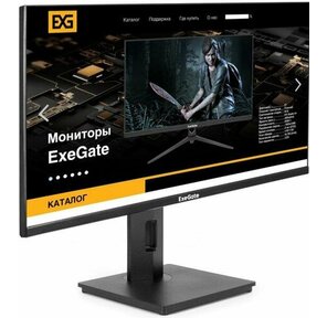 LCD ExeGate 27" EG2707A Combat {IPS 2560x1440 165Hz 1ms 16:9 400cd 1000:1 2xHDMI1.4 DisplayPort USB Speakers} [EX295595RUS]