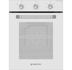 Духовой шкаф Электрический Meferi Light MEO456WH белый / нержавеющая сталь