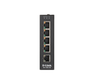 D-Link DIS-100E-5W / A1A Промышленный неуправляемый коммутатор с 5 портами 10 / 100Base-TX,  функцией энергосбережения и поддержкой QoS