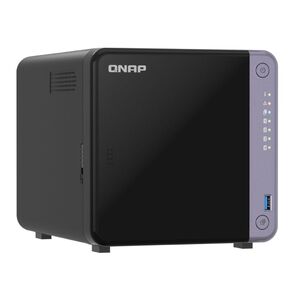 QNAP SMB QC 2GhzCPU / 4Gb / upto 4HDD,  up to 20 with TL-D1600S / SATA (3, 5" 2, 5") /  2xUSB3.2 / 1xHDMI / 1xExp.slot / 2x2, 5Gb 2x10Gb (SFP+) / iSCSI / 1xPS / 2YW