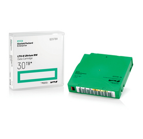 HPE Q2078AN Ultrium LTO8 30TB bar code non custom labeled cartridge 20 pack  (for libraries & autoloaders; incl. 20 x Q2078L)