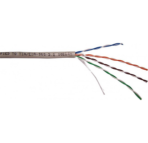 Кабель информационный Lanmaster NM-UTP5E2PR-CU кат.5е U / UTP не экранированный 2X2 PVC внутренний 305м серый