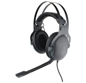 Gembird MHS-G700U,  черн,  мембрана 53мм,  метал корпус,  рег громкости,  каб ткан 2.5м