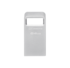 Флеш Диск Kingston 64Gb DataTraveler Micro DTMC3G2 / 64GB USB3.0 серебристый