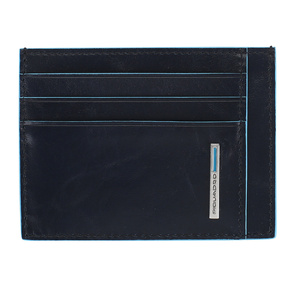 Чехол для кредитных карт Piquadro Blue Square PP2762B2R / BLU2 синий натур.кожа