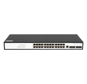 Коммутатор /  Управляемый PoE коммутатор уровня 2+ SNR-S5110G-24TX-POE