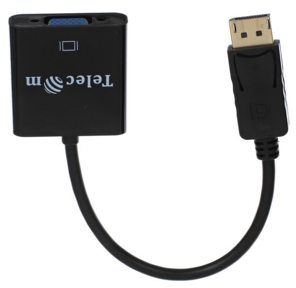Кабель-переходник DP --> VGA-F 0, 2m ,  Telecom  (TA552)