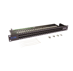 Патч-панель TWT  (TWT-PP50TEL45) телефонная. 19". 1U. 50 портов RJ-45