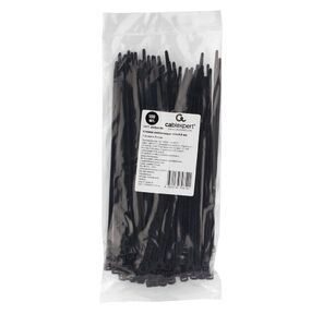 Стяжки NYT-200x4.8В пластиковые 200 мм х 4.8 мм,  чёрные  (100 шт.) <Одна единица товара - это упаковка из 100 шт.>,  RTL {150}