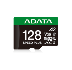 Флеш карта microSD A-DATA 128GB microSDXC Class 10 UHS-I U3 V30 A2 160 / 140 MB / s  (SD адаптер)