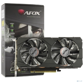 Видеокарта Afox GTX1660SUPER 6GB GDDR6 192BIT,  DVI,  DisplayPort,  HDMI ATX DUAL FAN  (AF1660S-6144D6H4-V2)  RTL
