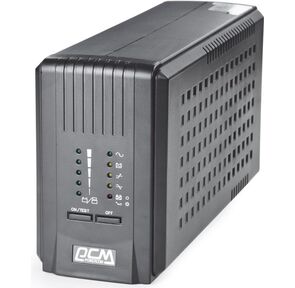 Источник бесперебойного питания Powercom SMART KING PRO+,  Line-Interactive,  500VA  /  350W,  Tower,  IEC,  USB