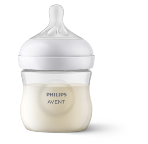 Бутылочка для кормления 125 мл,  1 шт,  серия NATURAL Response,  пластик