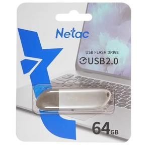 Флеш-накопитель NeTac Флеш-накопитель Netac USB Drive U352 USB2.0 64GB,  retail version