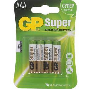 Батарея GP 24A-BC4 AAA 4шт