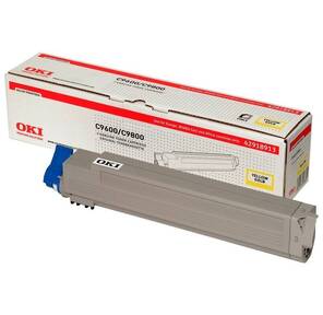 Тонер-картридж Oki C9600 / 9650 / 9800 / 9850 15K  (yellow)