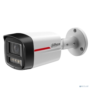 DAHUA DH-IPC-HFW2449TLP-S-LED-0360B-PRO Уличная цилиндрическая IP-видеокамера WizColor 4Мп,  1 / 1.8” CMOS,  объектив 3.6мм,  видеоаналитика,  микрофон,  LED 50м,  IP67,  металл