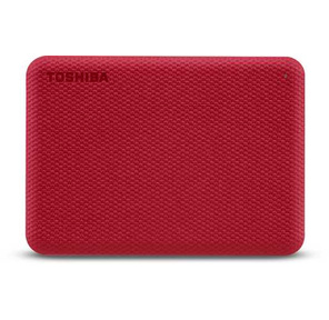 Накопитель на жестком магнитном диске Toshiba Внешний жесткий диск TOSHIBA HDTCA10ER3AA / HDTCA10ER3AAH Canvio Advance 1ТБ 2.5" USB 3.0 красный