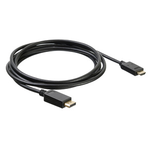 Кабель аудио-видео Buro v. 1.2 DisplayPort  (m) / HDMI  (m) 3м. Позолоченные контакты черный  (BHP DPP_HDMI-3)