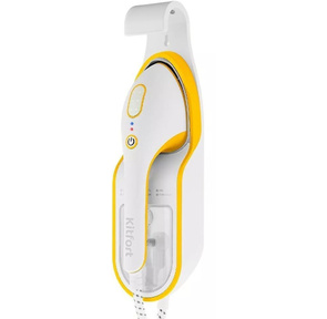 Отпариватель ручной Kitfort КТ-9130-1 1500Вт белый / желтый