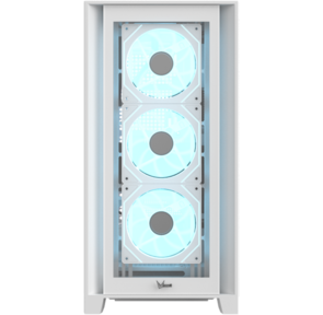 корпус Formula V Line Air Power G8 White,  ATX,  Dual Front Panels,  TYPE-C*1,  USB3.0*1