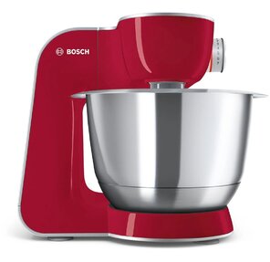 Bosch MUM58720 Кухонный комбайн 1000Вт красный / серебристый