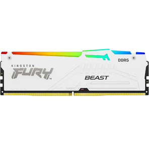 Память DDR5 16GB 5200MHz Kingston KF552C40BWA-16 Fury Beast RGB RTL Gaming PC5-41600 CL40 DIMM 288-pin 1.25В single rank с радиатором Ret