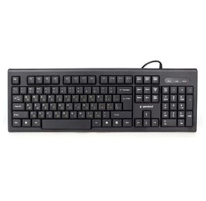 Клавиатура Gembird KB-8354U-BL { USB,  черный,  104 клавиши,  кабель 1, 45м }
