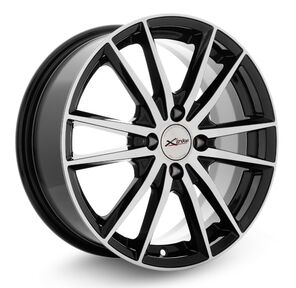 Легковой диск Xtrike 6, 5 / 16 4*100 BK / FP