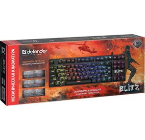Клавиатура USB BLITZ GK-240L RU 45240 DEFENDER