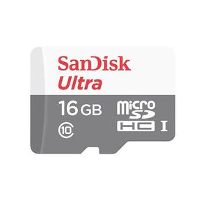 Флеш карта microSD 16GB SanDisk microSDHC Class 10 Ultra 80MB / s