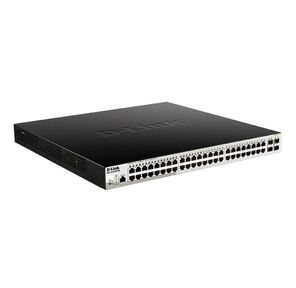 D-Link DGS-1210-52P / ME / B1A,  L2 Managed Switch with 48 10 / 100 / 1000Base-T ports and 4 1000Base-X SFP ports  (8 PoE ports 802.3af / 802.3at  (30 W),  16 PoE ports 802.3af  (15, 4 W),  PoE Budget 193 W).  16K Mac