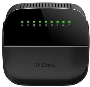 Роутер беспроводной D-Link DSL-2640U / R1A ADSL2+ / VDSL2 черный