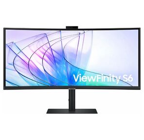 Монитор 34" SAMSUNG S34C650VAI Black  (VA,  3440x1440,  HDMI+DP+Type C,  USB Hub,  5 ms,  178° / 178°,  350 cd / m,  3000:1,  100Hz,  MM,  Camera,  Curved)