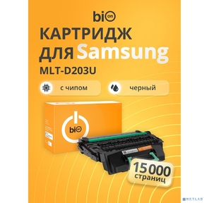 Bion MLT-D203U Тонер-картридж для SAMSUNG SL-M3820 / 4020, M3870 / 4070  (15'000 стр.) Черный