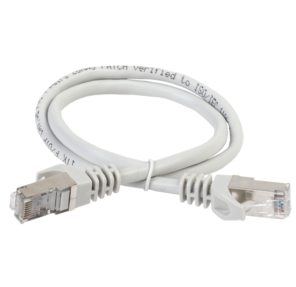 ITK Коммутационный шнур  (патч-корд),  кат.5Е FTP,  LSZH,  3м,  серый